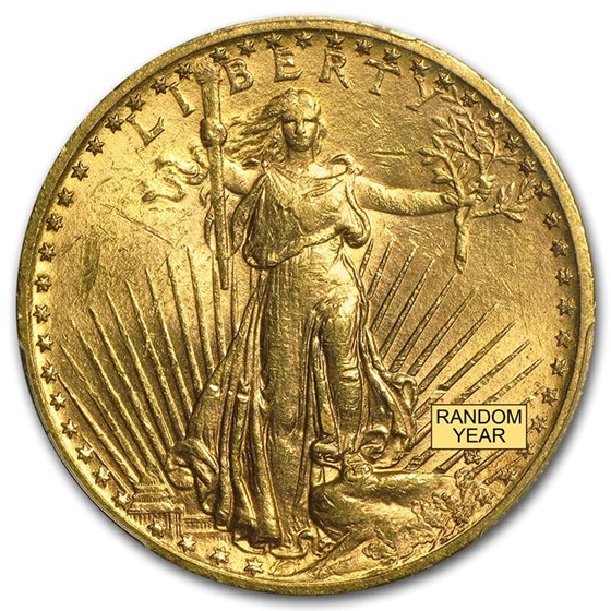 $20 Saint-Gaudens Gold Double Eagle BU (Random Year) $20 Saint-Gaudens Gold Double Eagle BU (Random Year)